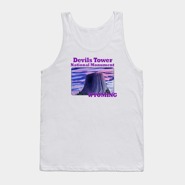 Devils Tower National Monument, Wyoming Tank Top by MMcBuck